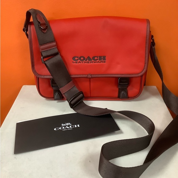 Large Coach League Messenger Bag - Picture 1 of 13